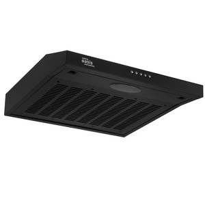 Изображение товара Вытяжка подвесная Oasis PO-50B черный для кухни 400 м³/ч 44 дБ