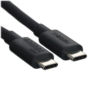КабелькруглыйXiaomiUSBType-C-USB4Type-Cчерный1м