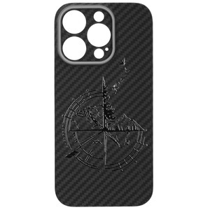 Изображение товара Накладка для iPhone 16 Pro Zibelino Kondijan Carbon MAGSAFE из кевлара