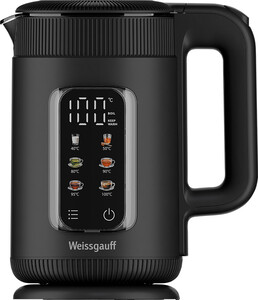 Изображение товара Электрочайник Weissgauff WK 1530 Db Touch BodyCool черный