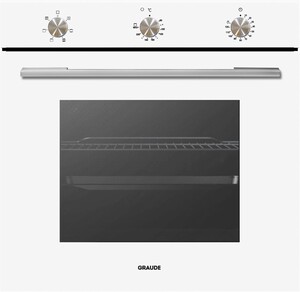 Изображение товара Электрический духовой шкаф Graude BE 60.2 W белый, 73 л, 5 режимов нагрева