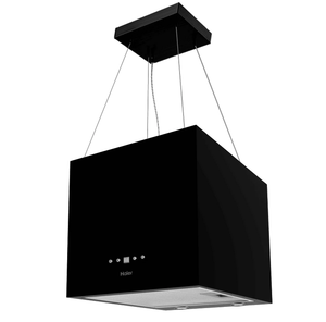 Изображение товара Вытяжка островная Haier HVX-C471IB черная 430 м³/ч сенсорное управление