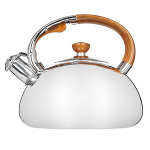 Изображение товара Чайник для плиты TimA WTK178WH серебристый 3 л индукционные пласти