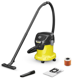 Изображение товара Хозяйственный строительный пылесос Karcher KWD 3 V-15/4/20 1000 Вт 15 л влажная уборка