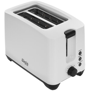 Изображение товара Тостер Oasis TR-2W белый 2 слота мощность 750 Вт автоматическое выброс и размораживание