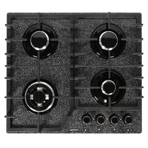 Изображение товара Газовая варочная поверхность Gefest ПВГ 2232-01 Р43 черная с рисунком камень