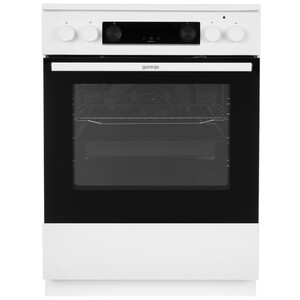 Изображение товара Электрическая плита Gorenje GEC6C40WG с духовкой и стеклокерамическими конфорками