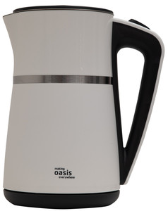 Изображение товара Электрочайник Oasis K-4SPW белый 1.7 л мощность 2200 Вт металлокорпус