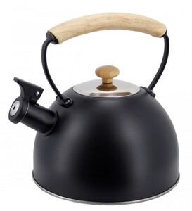 Изображение товара Чайник Pomidoro Napoli P-650206 черный 2 л нержавеющая сталь индукция