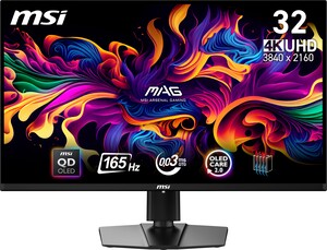 31.5"МониторMSIMAG321UPQD-OLEDчерный