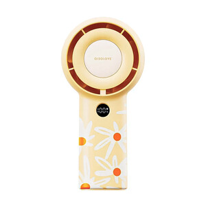 Изображение товара Портативный вентилятор Solove F16 желтый компактный мощный с дисплеем