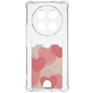 Изображение товара Накладка Zibelino Silicone Card Holder для HONOR X9c - стильная защита и карман для карт