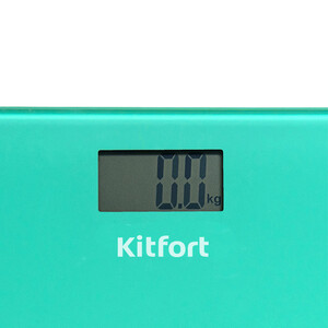 Изображение товара Электронные весы Kitfort KT-804-2 зеленые для дома до 150 кг точность 100 г