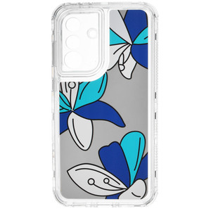 Изображение товара Стильная накладка Zibelino Mirror Flowers для Samsung Galaxy A56 с зеркалом