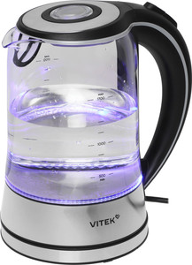 Изображение товара Электрочайник Vitek VT-WK1009 прозрачный