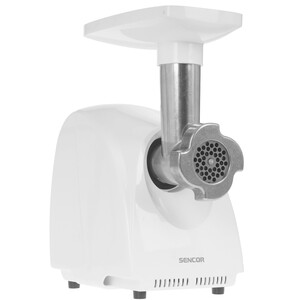 Изображение товара Электрическая мясорубка Sencor SMG 4381 с соковыжималкой белый