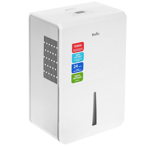 Изображение товара Осушитель Ballu BD50T Белый — 50 л/сутки, 75 м², R290, IPX0