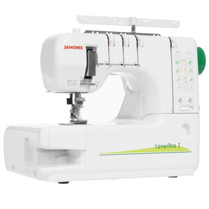 Изображение товара Распошивальная машина Janome CoverPro 7 белая профессиональная