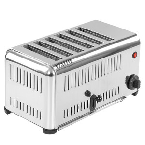 Изображение товара Вертикальный тостер Viatto VST-6 серебристый 6 тостов мощность 3240 Вт