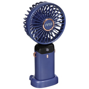 Изображение товара Вентилятор HIPER HTF-05 портативный настольный аккумуляторный с дисплеем и подставкой