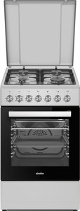 Изображение товара Комбинированная плита Simfer F56MG46015 серый