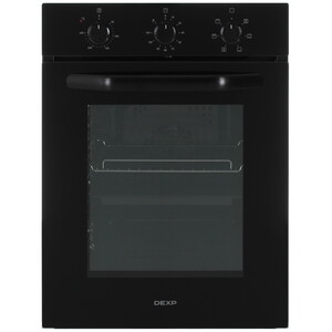 Изображение товара Электрический духовой шкаф DEXP 1SL45MBB черный с грилем и конвекцией