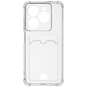 Изображение товара Накладка  DF Card Case для Tecno POP 8/ SPARK 20C/ GO 2024 прозрачный