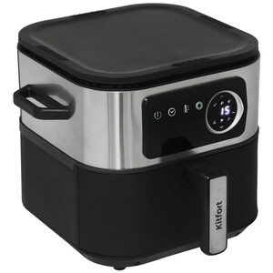 Изображение товара Kitfort КТ-8127: аэрогриль и гриль, 2 л, 1930 Вт