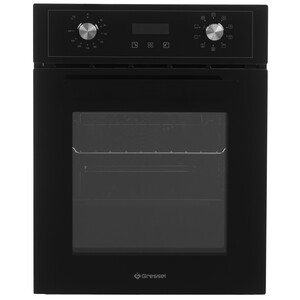 Изображение товара Электрический духовой шкаф GRESSEL RU477ES59110 черный с грилем и конвекцией