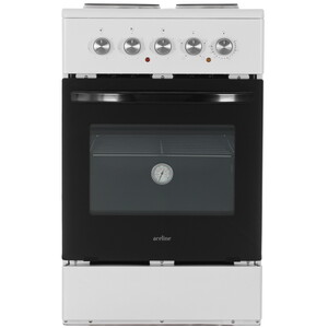 Изображение товара Электрическая плита Aceline EC50-L01 белая с духовкой 60 л и конфорками из чугуна