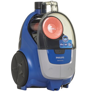 Изображение товара Пылесос Philips XB2123/09 синий с циклонной фильтрацией и HEPA