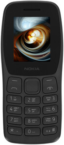 Изображение товара Nokia 105 DS 2022 черный компактный телефон 2G с FM радио и фонариком