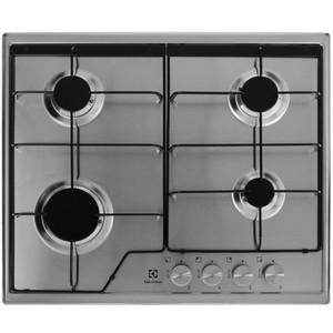 Изображение товара Газовая варочная поверхность Electrolux KGS6424SX с 4 конфорками и электроподжигом
