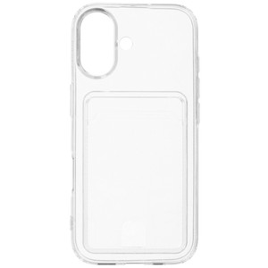 Изображение товара Прозрачная накладка Rocket Clear Plus для iPhone 17 с отделением для карты