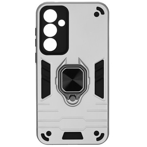 Изображение товара Накладка  DF Armor Case для Samsung Galaxy A55 серебристый/черный