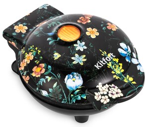 Изображение товара Электрическая блинница Kitfort КТ-1683-3 черная компактная для приготовления блинов