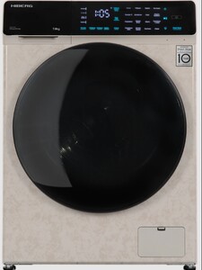 Изображение товара Стиральная машина HIBERG i-DDQ9 - 712 Ym бежевый с инверторным двигателем