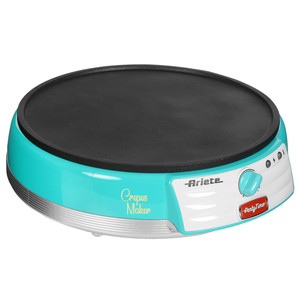 Изображение товара Ariete 202 01 PARTY TIME Блинница настольная бирюзовая с антипригарным покрытием