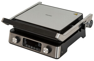 Изображение товара Гриль Pioneer GR1021E серебристый мощность 2000 Вт антипрингарное покрытие