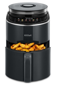 Изображение товара Аэрогриль Kitfort КТ-8155 черный