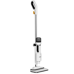 Изображение товара Пароочиститель Kitfort КТ-1062 белый вертикальный и ручной для дома