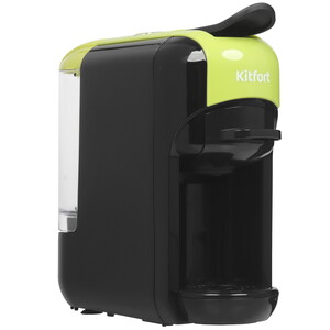 Изображение товара Капсульная кофемашина Kitfort КТ-7105-2 зелёная с функцией предсмачивания