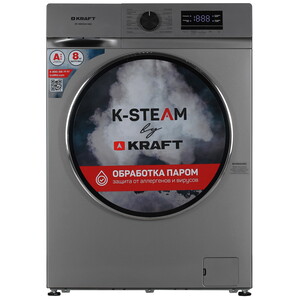 Изображение товара Стиральная машина Kraft KF-MBDS8148G 8 кг 14 программ энергия А+++