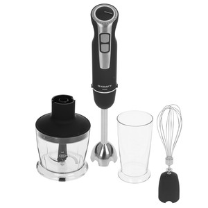 Изображение товара Погружной блендер Kraft KF-HB8001SPBL черный 800 Вт с насадками