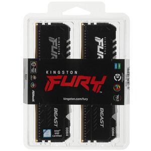 Купить Оперативная память Kingston FURY Beast Black RGB