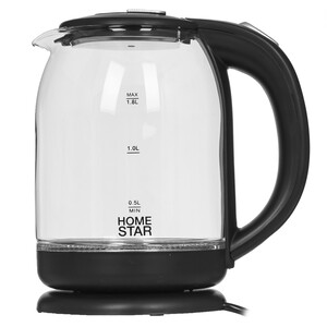 Изображение товара Электрочайник Homestar HS-1018 черный