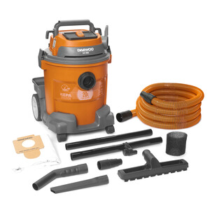 Изображение товара Строительный пылесос Daewoo DAVC 2014, 1400 Вт, 20 л, с функцией выдува