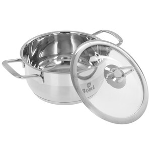 Изображение товара Кастрюля Rashel Гретта R-15 1.5 л нержавеющая сталь для всех плит