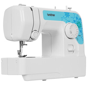 Изображение товара Швейная машина Brother J14s электромеханическая 14 операций белый синий
