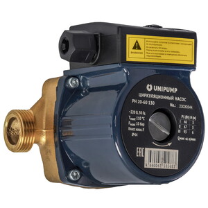 Изображение товара Циркуляционный насос Unipump PH 20-60 130 для систем отопления теплого пола